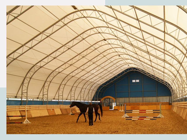 Строительство конных манежей в находке