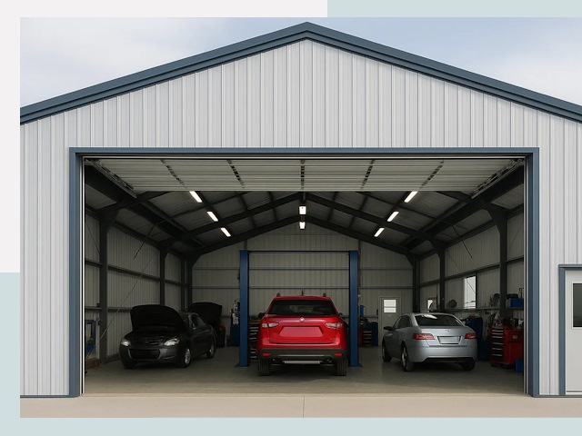 Ангары из сэндвич панелей от 619 руб. в Находка