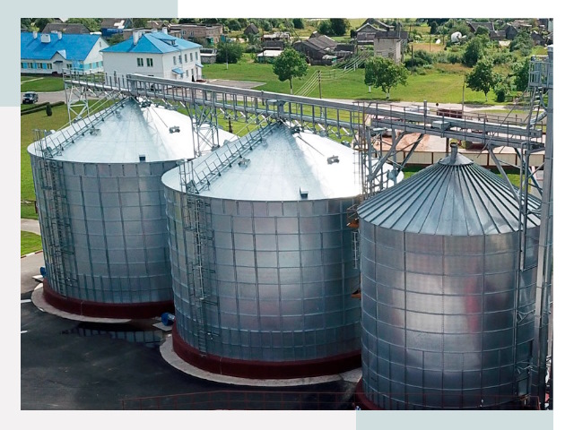 Металлические силосы в находке