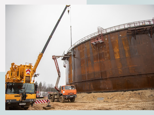 Монтаж резервуаров в находке от 619 руб. за м³