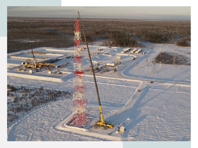 Мачты связи в находке