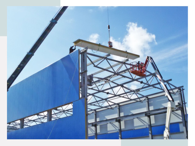 Монтаж сэндвич-панелей в находке